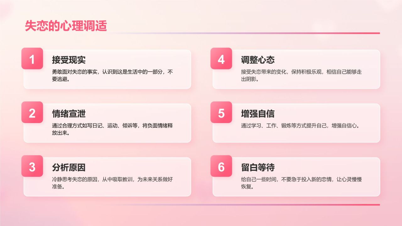 粉色3D风大学生恋爱心理课PPT模板