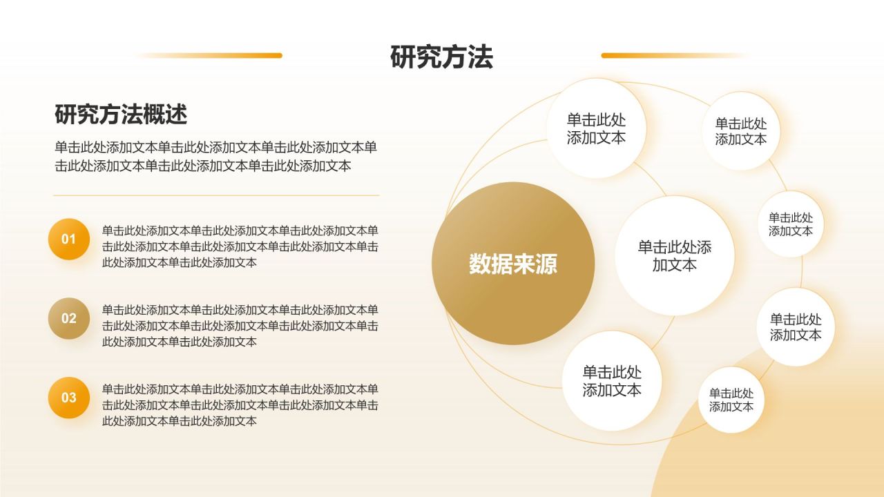 橙色3D风财经通用毕业开题报告答辩PPT模板