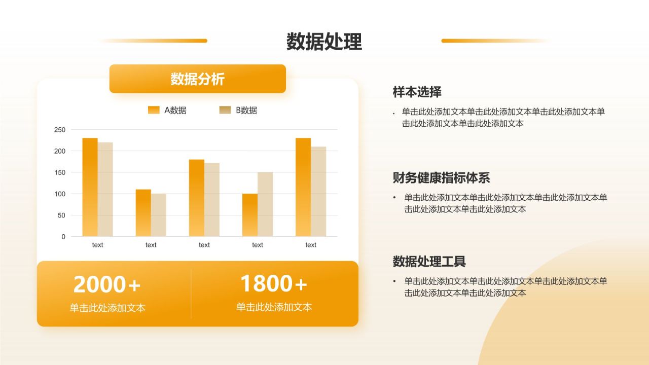 橙色3D风财经通用毕业开题报告答辩PPT模板
