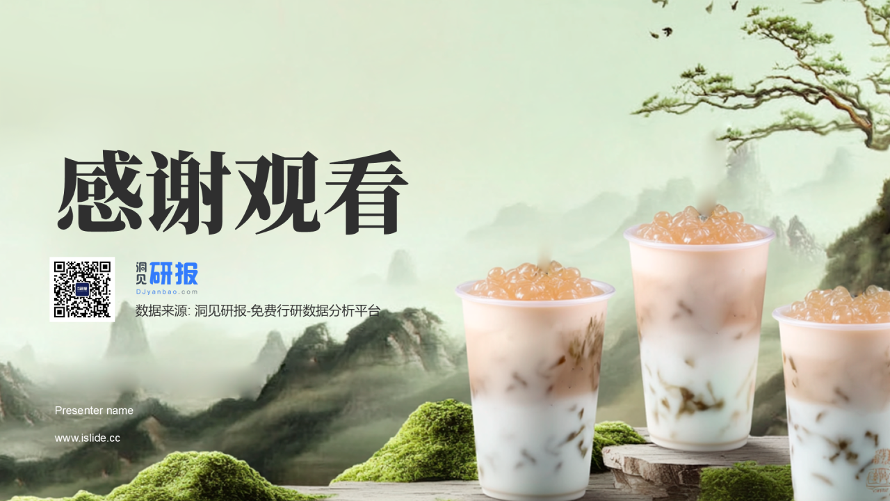 绿色现制茶饮行业报告茶韵新篇章