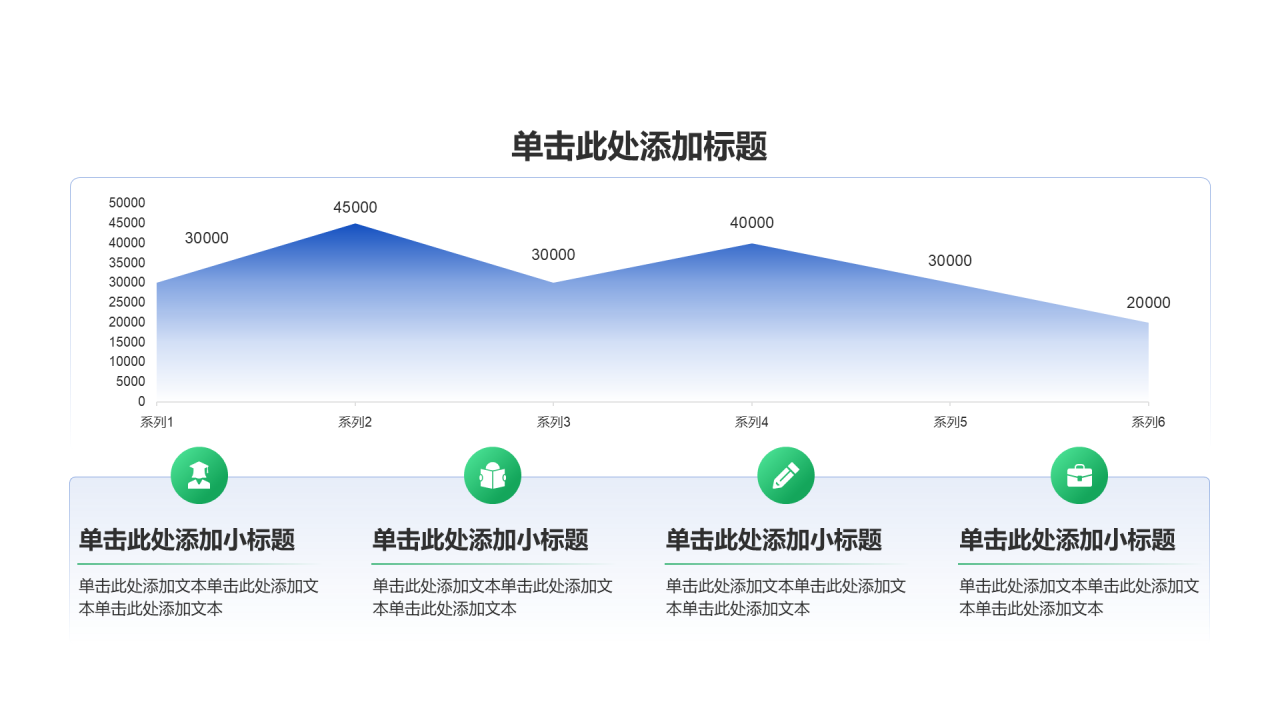 创意风教育答辩课件PPT折线图