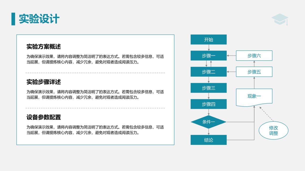 蓝色扁平风研究生论文开题答辩PPT模板