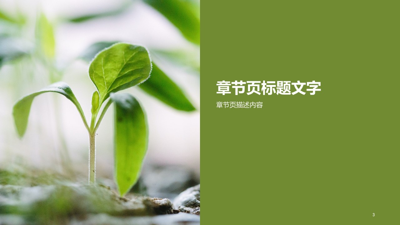 绿色商务现代环保公益培训课件