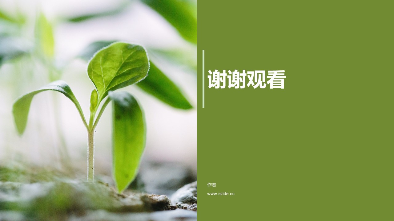 绿色商务现代环保公益培训课件