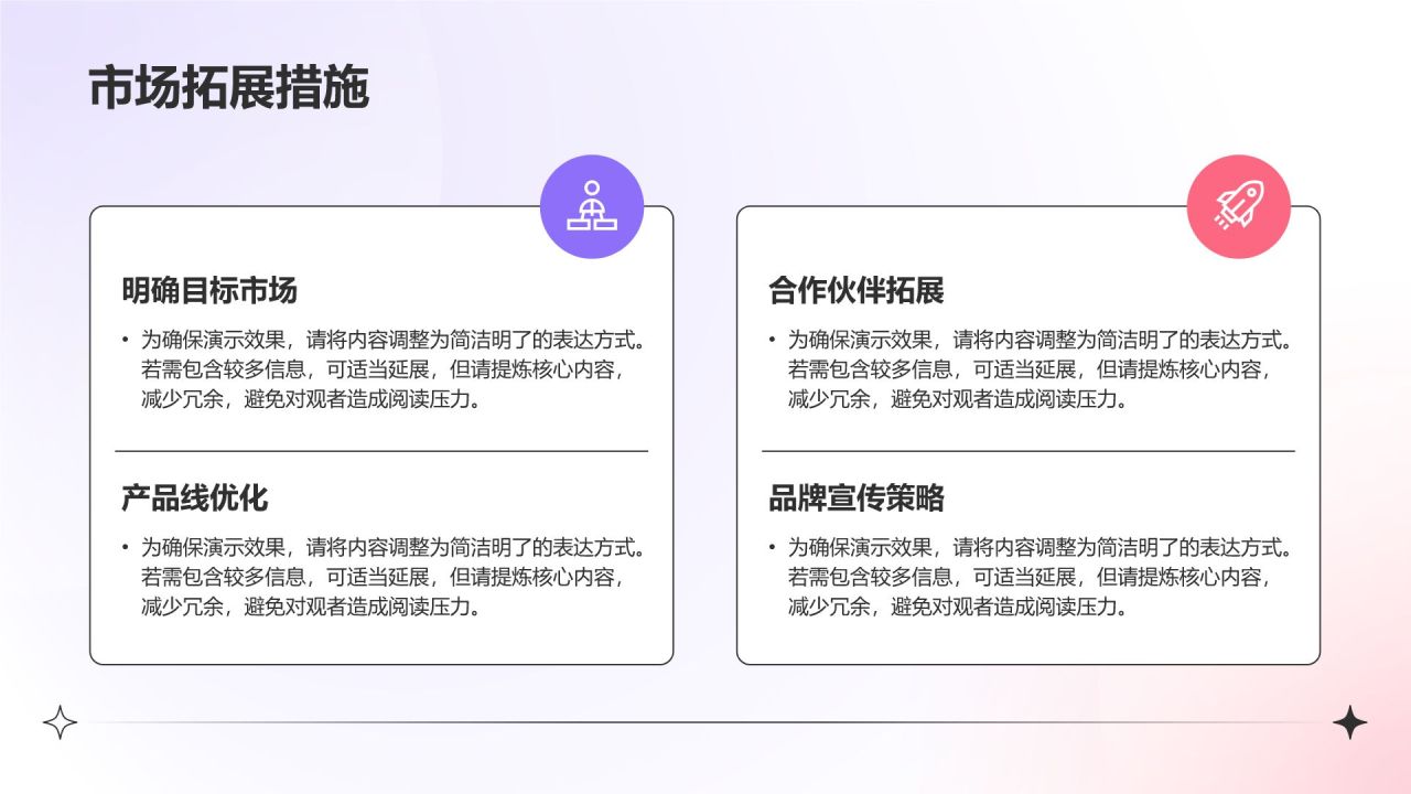 紫色渐变风新年工作计划PPT模板
