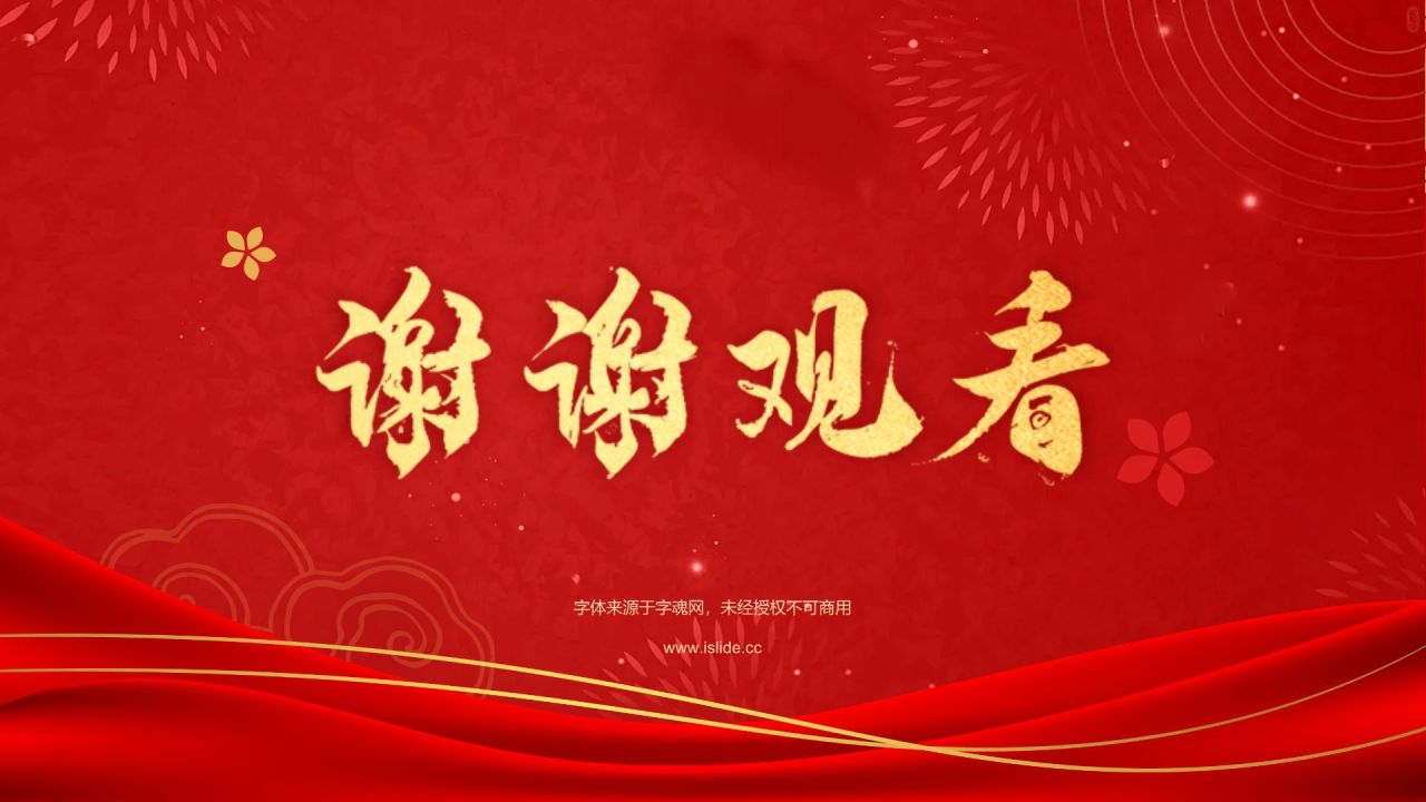 红色喜庆风2025年会节目表演PPT模板