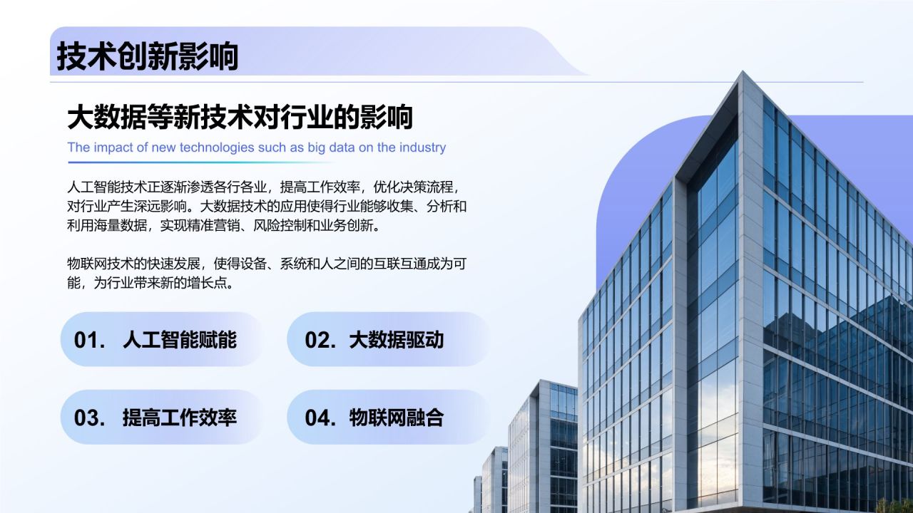 蓝色商务风未来工作计划PPT模板