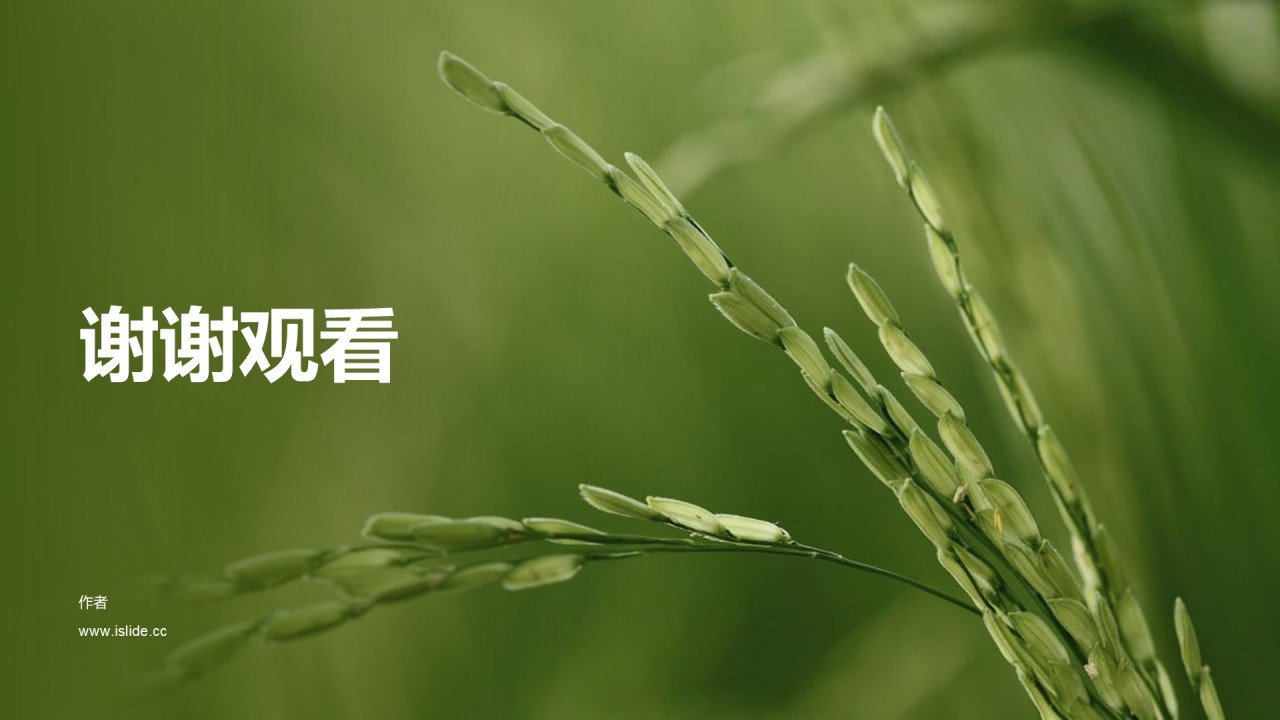 绿色商务公益环保课件PPT主题