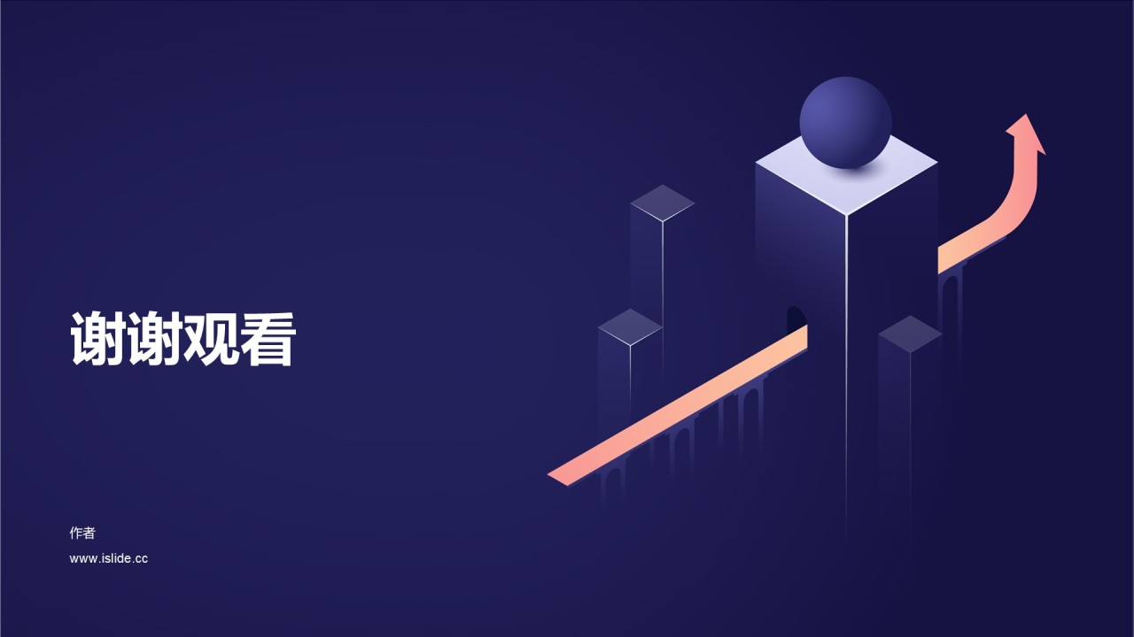 金融证券工作总结PPT模板