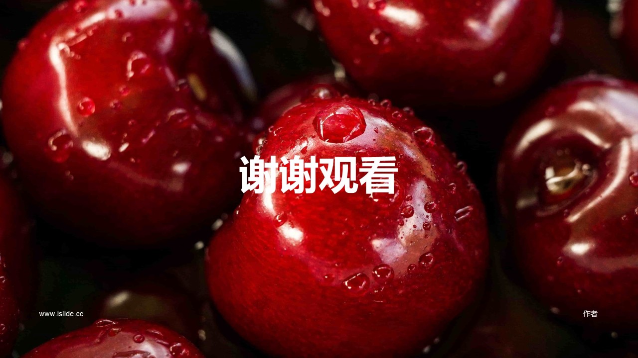 水果市场选品策划书PPT主题