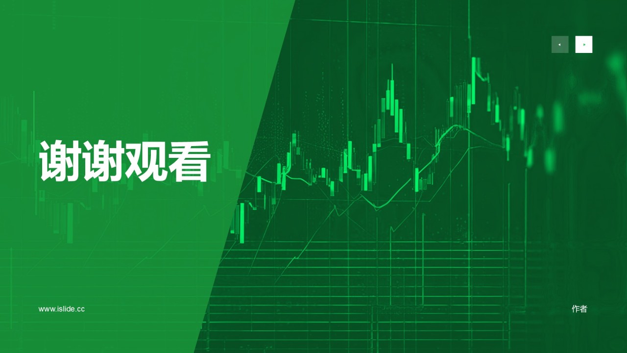 商务现代股票金融商业计划书PPT