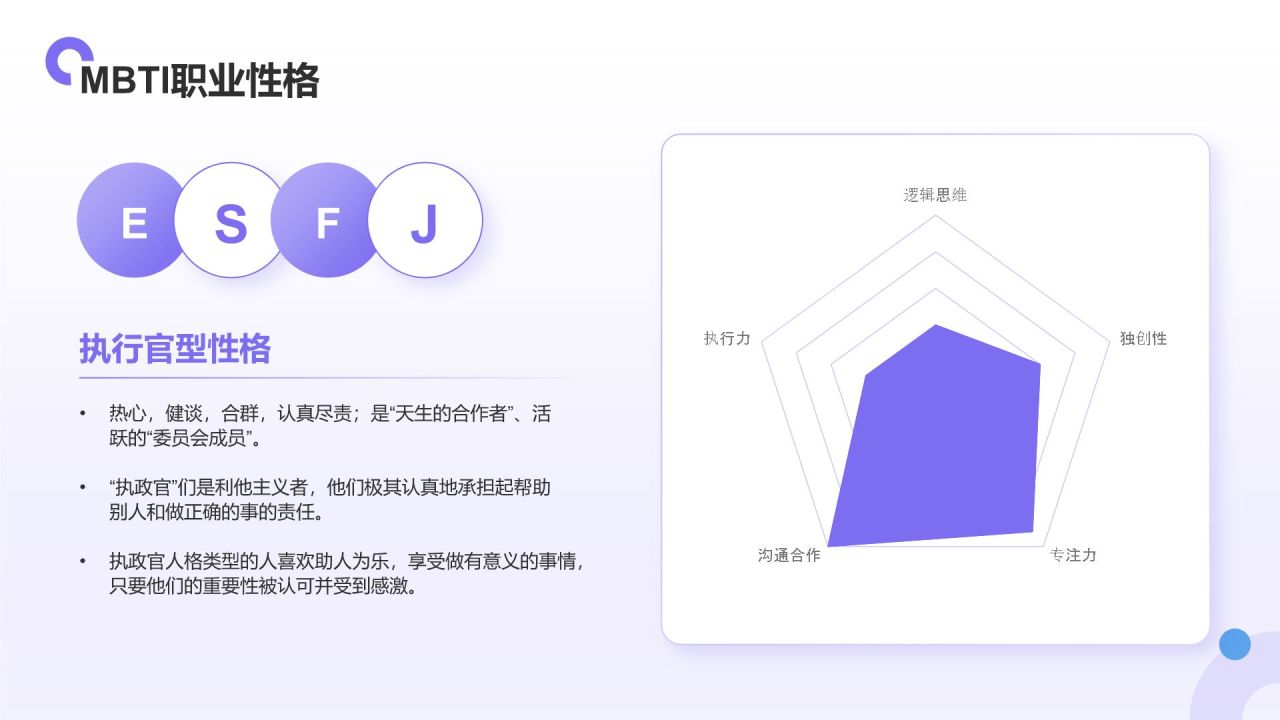紫色扁平风大学生职业生涯规划PPT模板