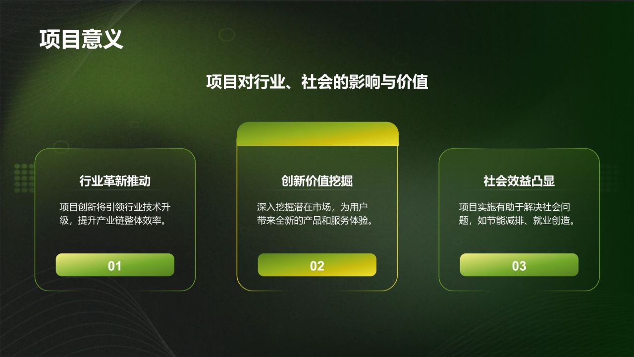 绿色简约风创新创业大赛答辩技巧PPT模板