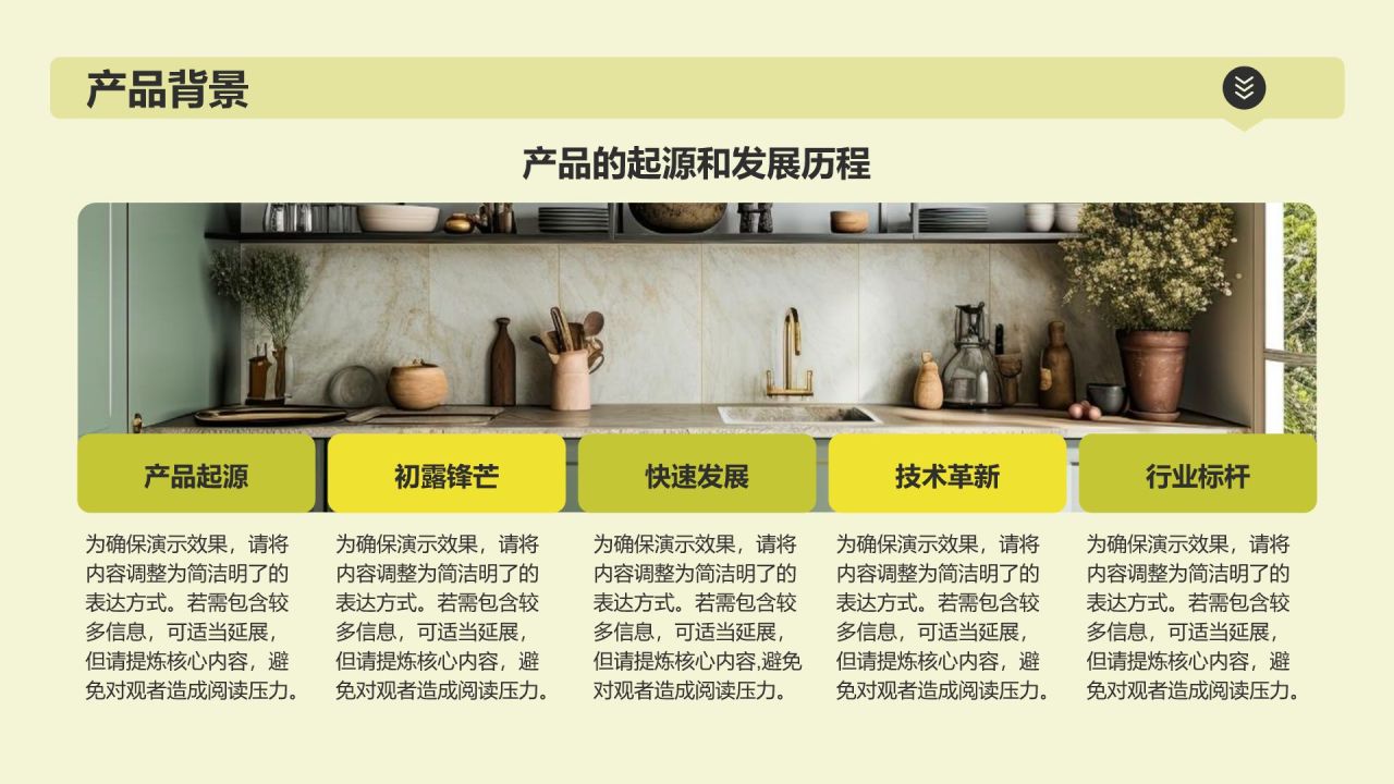 绿色商务风“产品画册”——多维展示与功能解读模板PPT模板