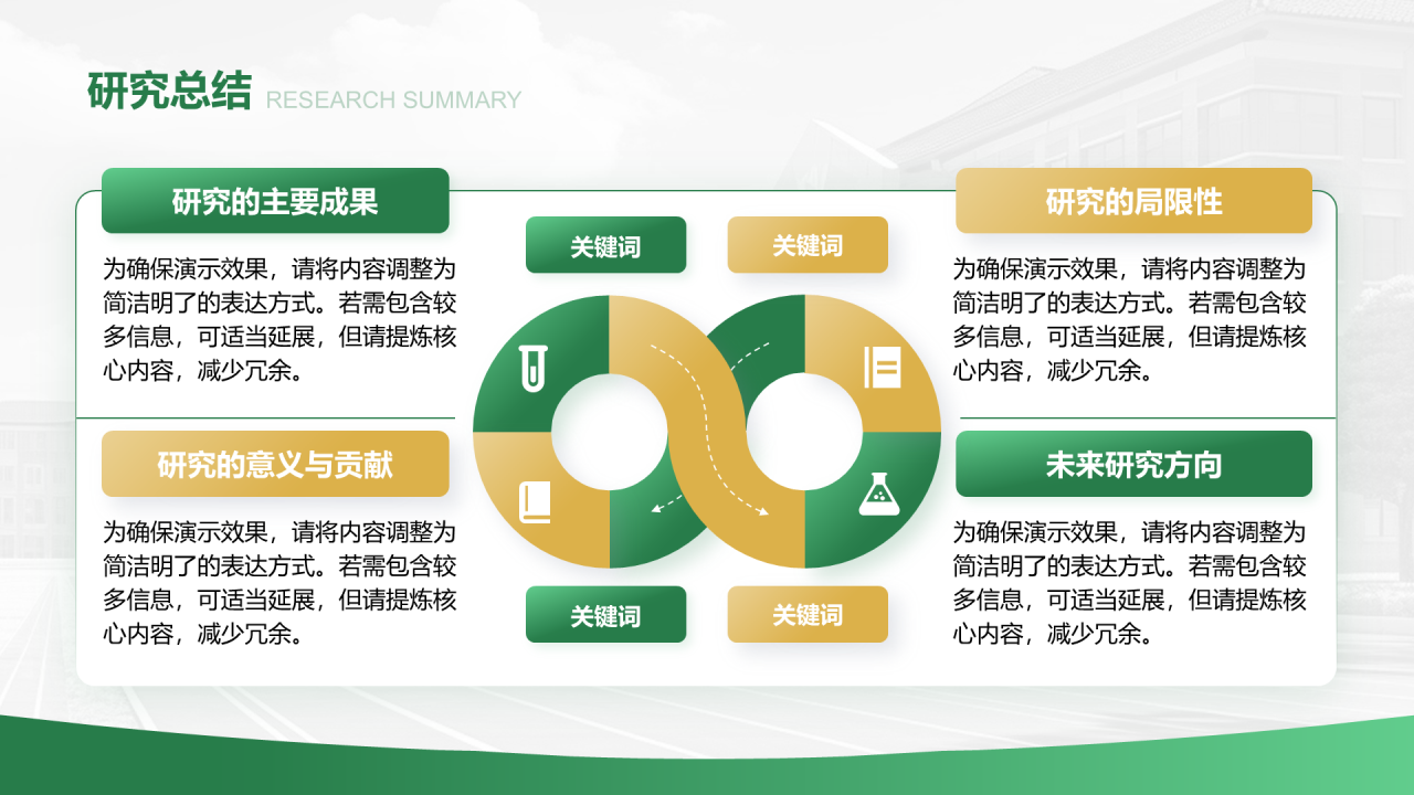 创意风答辩PPT列表