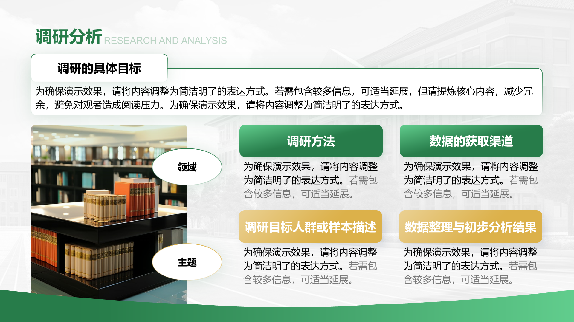 创意风答辩PPT列表