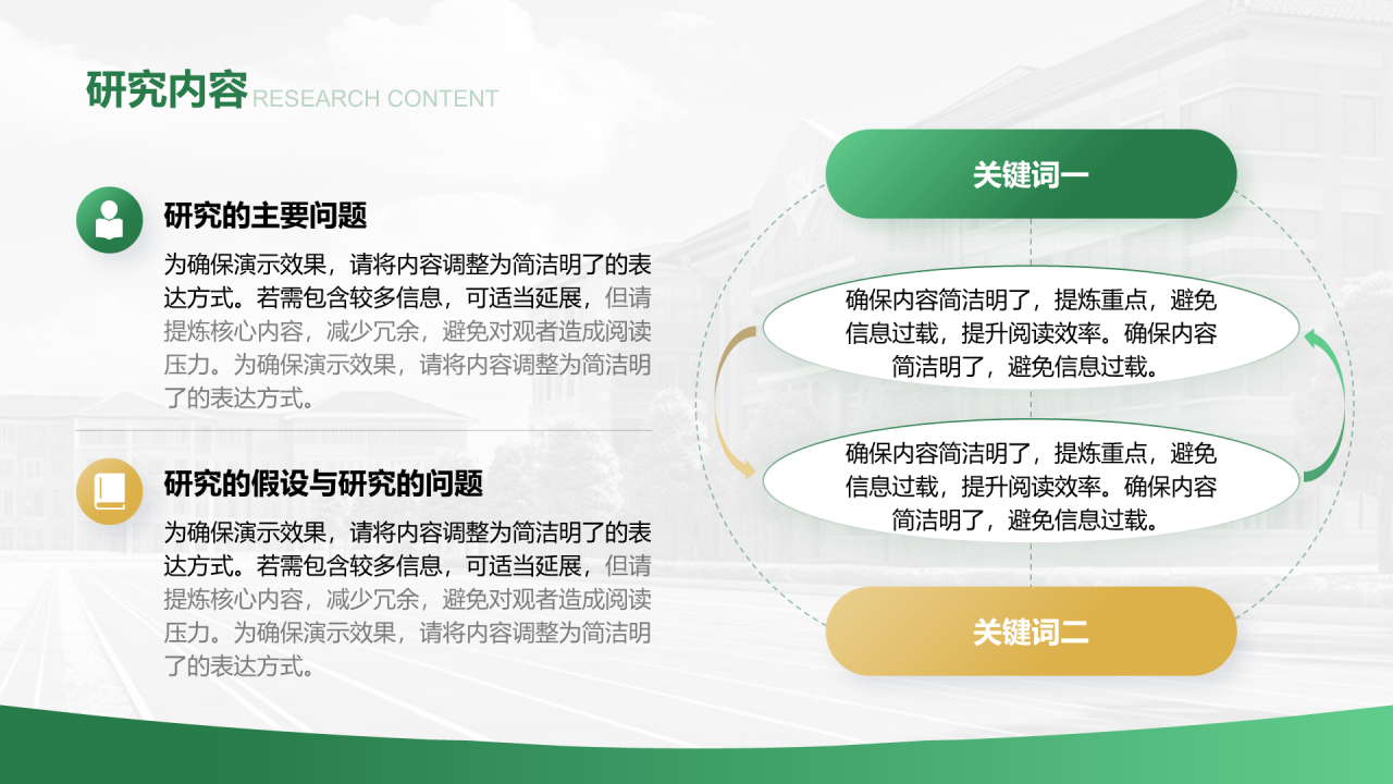 创意风答辩PPT列表