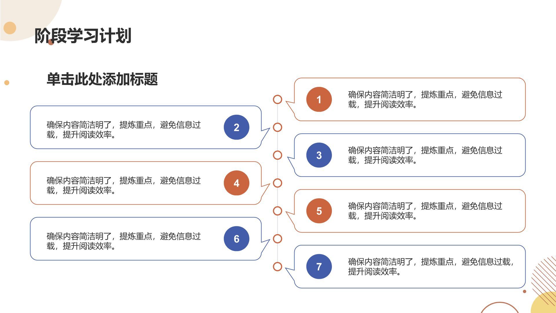 橙色科技风心理课程作业报告PPT模板