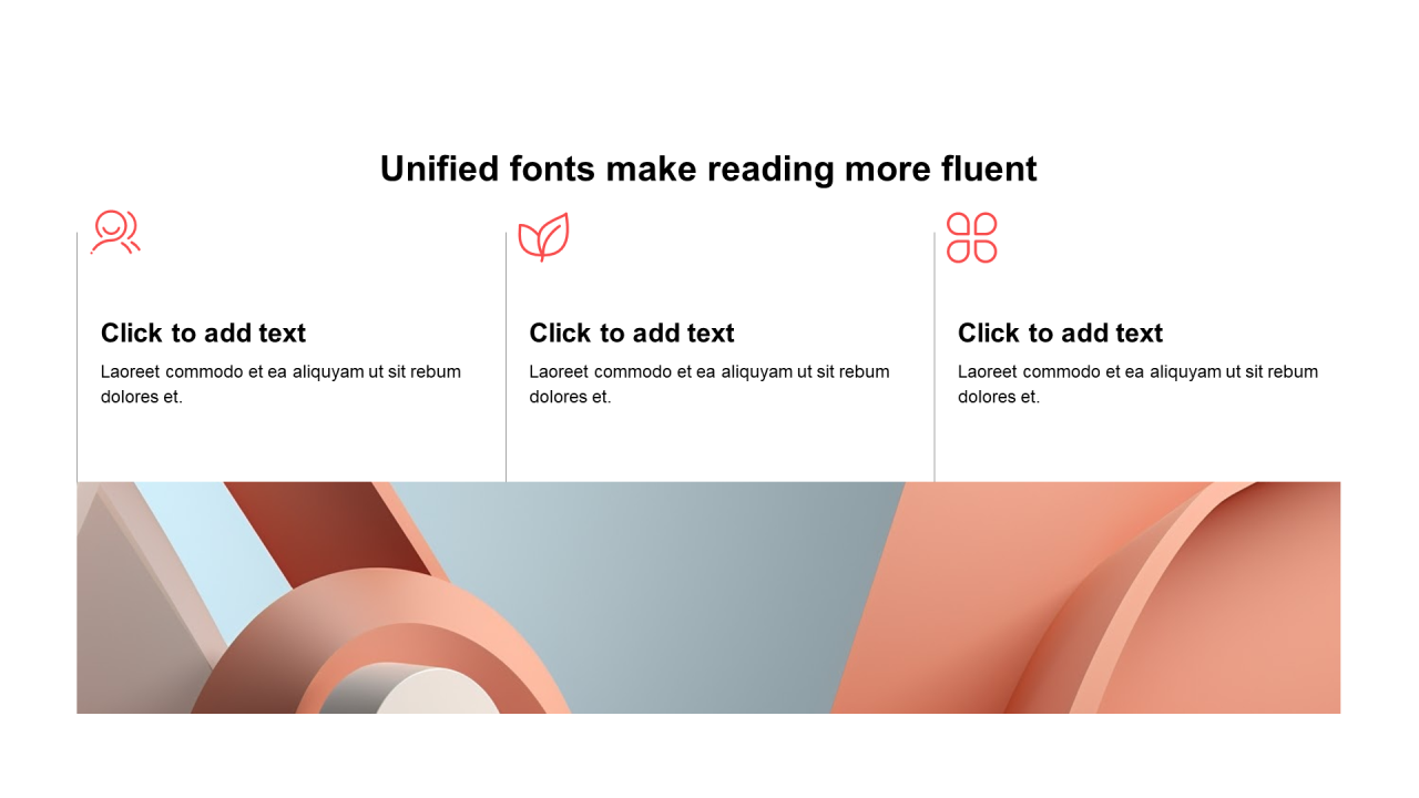 扁平包含图片占位PPT层次结构