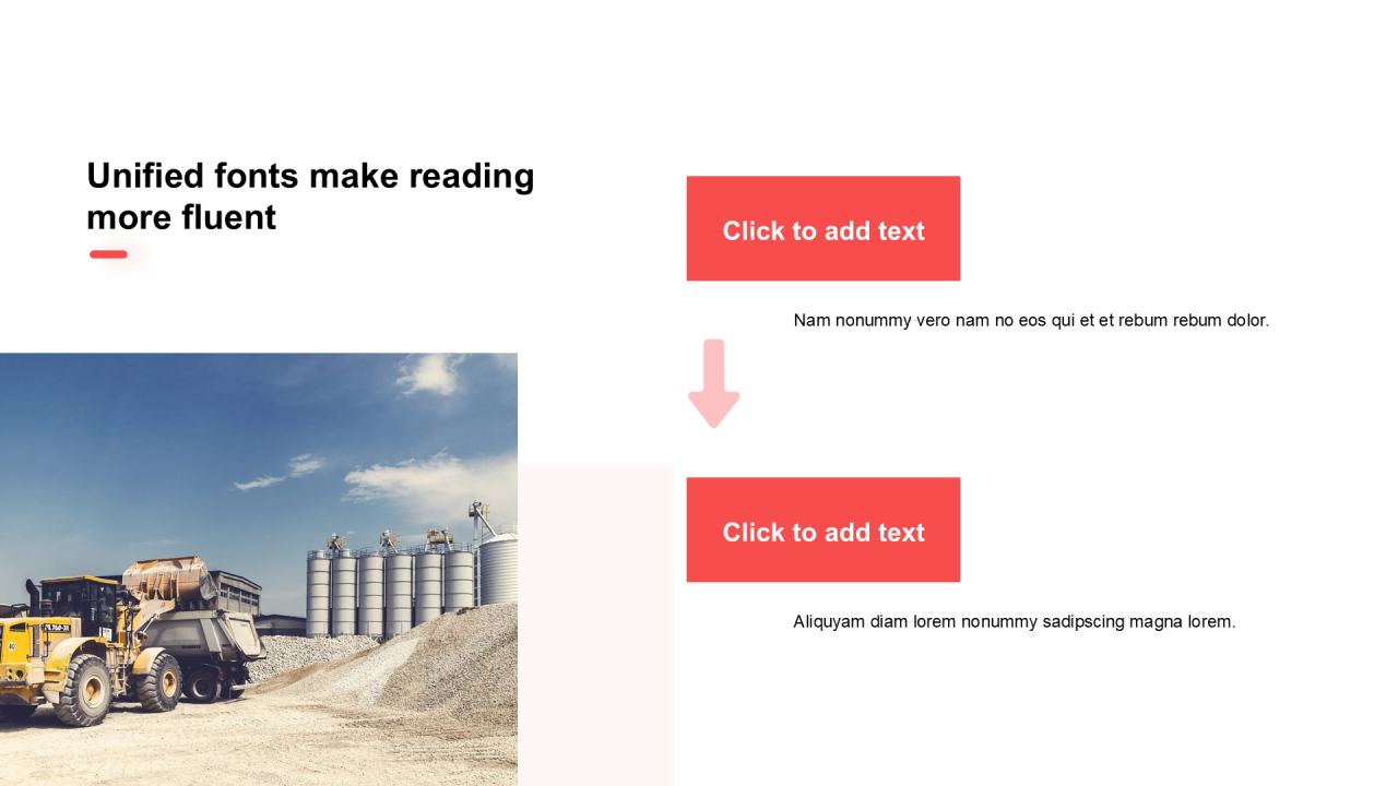 扁平包含图片占位PPT流程