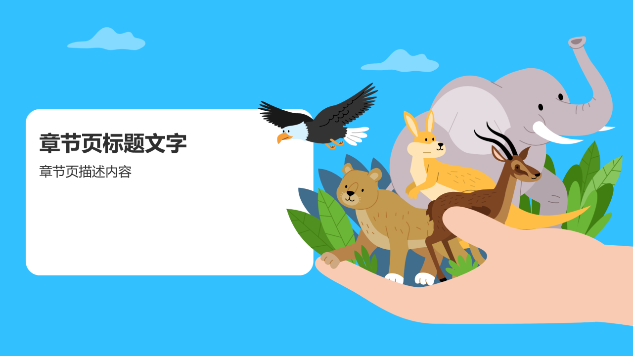 动物保护知识科普PPT主题