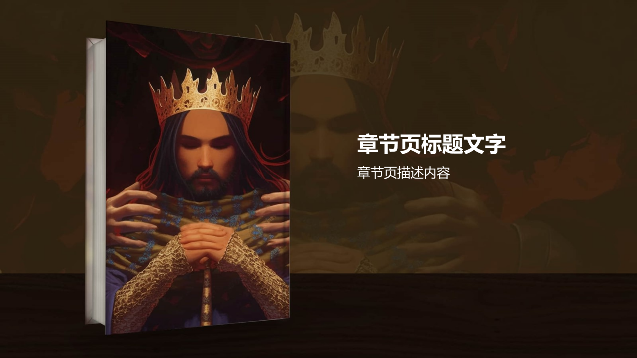 李尔王四大悲剧之一PPT主题