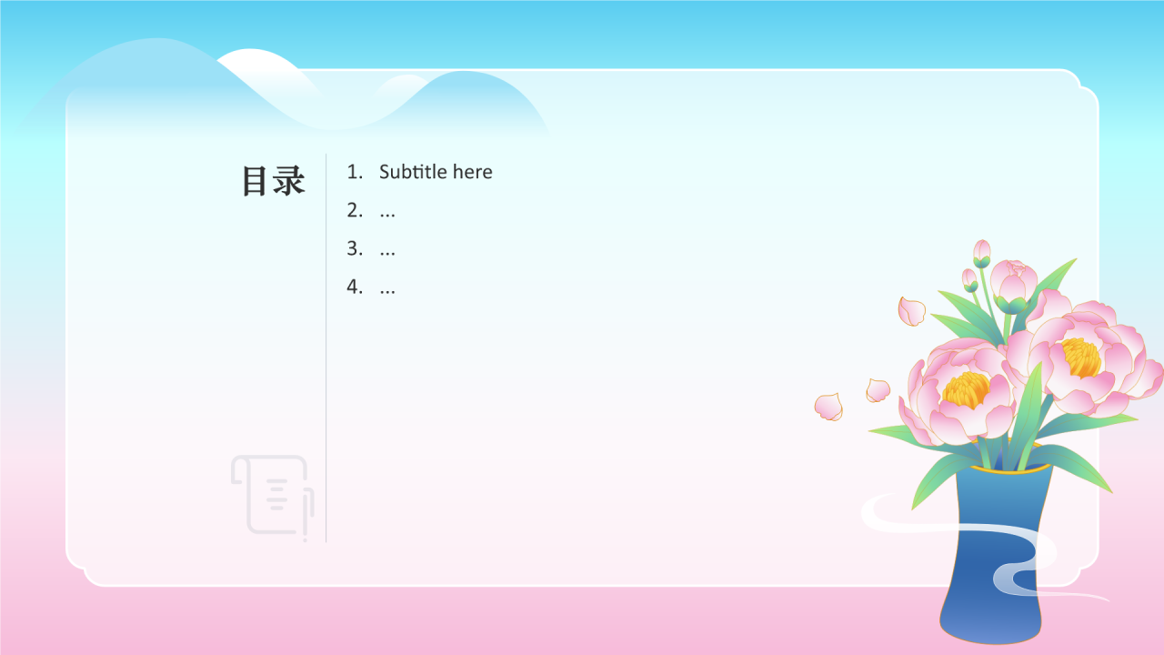 二十四节气立夏PPT主题