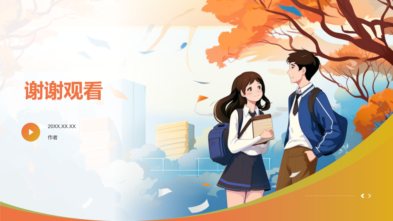 学生会工作总结PPT主题