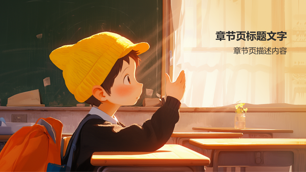 班委竞选自我介绍PPT主题