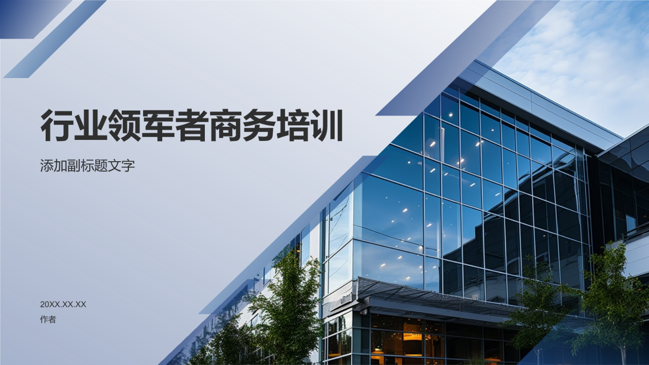 行业领军者商务培训