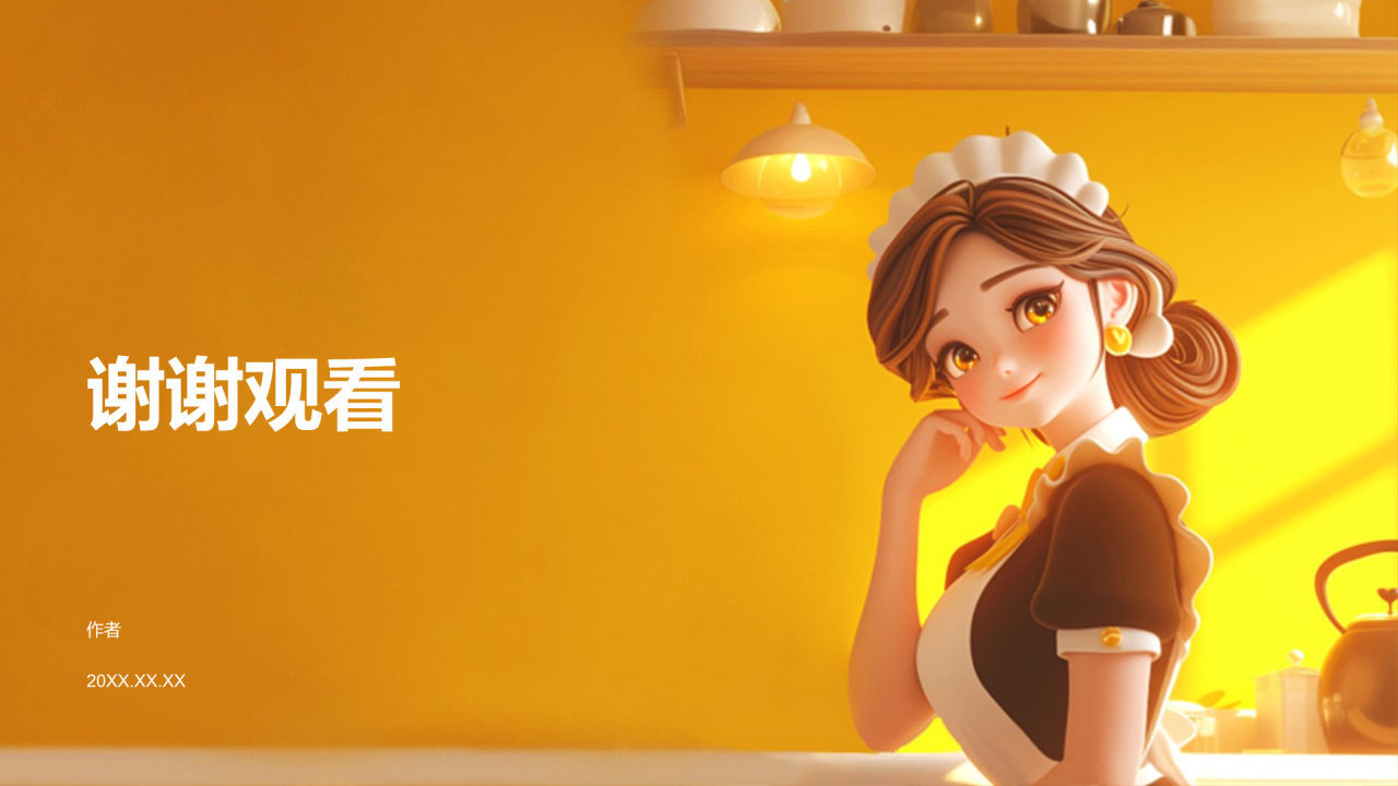 橙色3D风入职培训PPT