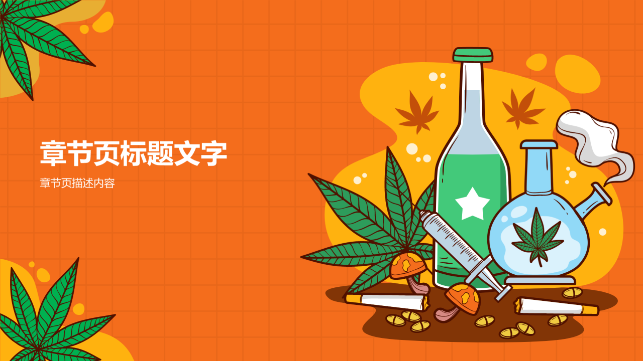 禁毒教育第一课PPT主题