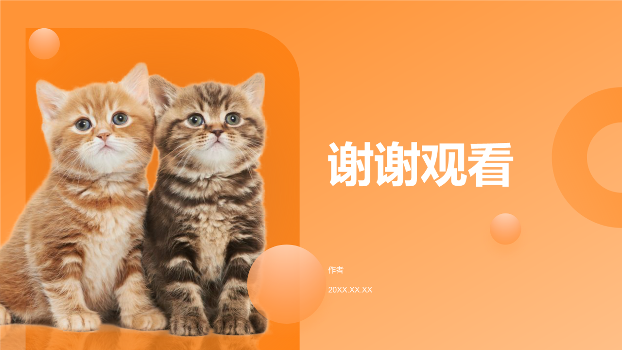 动物保护知识科普PPT主题