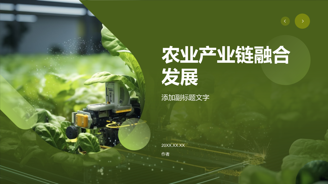 农业产业链融合发展