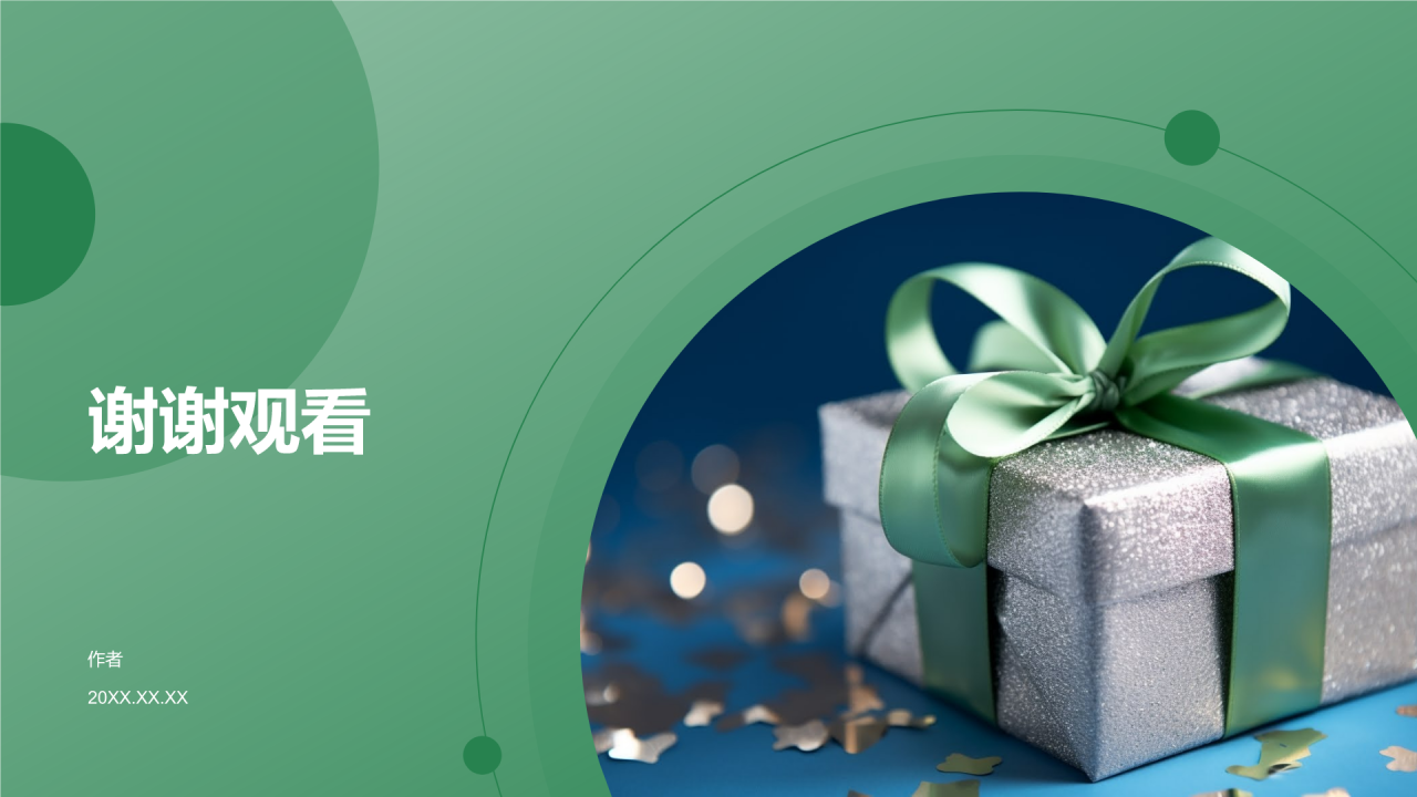 生日祝福营销策划PPT主题