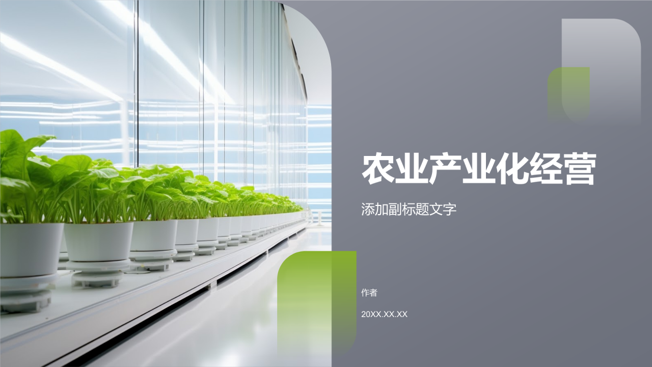 农业产业化经营