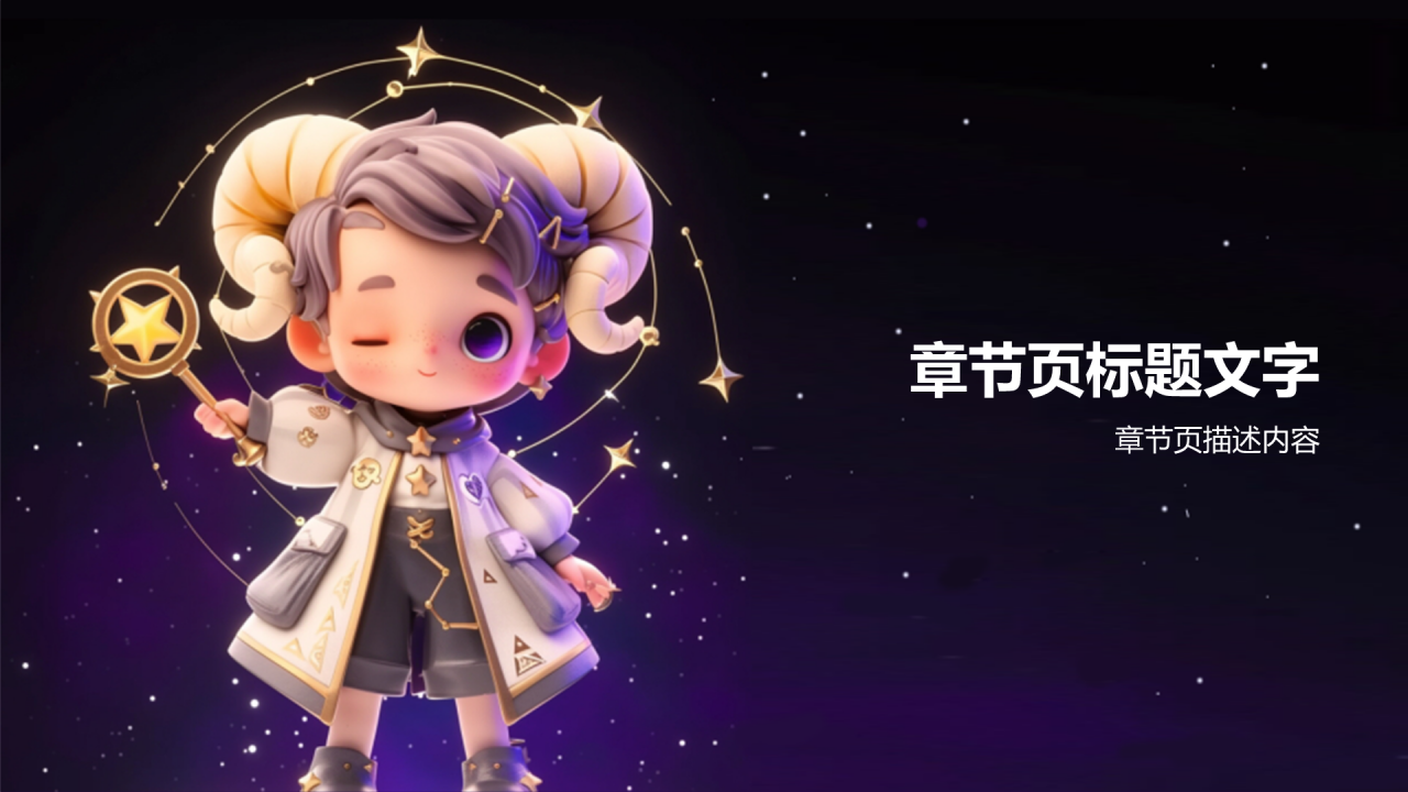 十二星座之白羊座介绍PPT主题