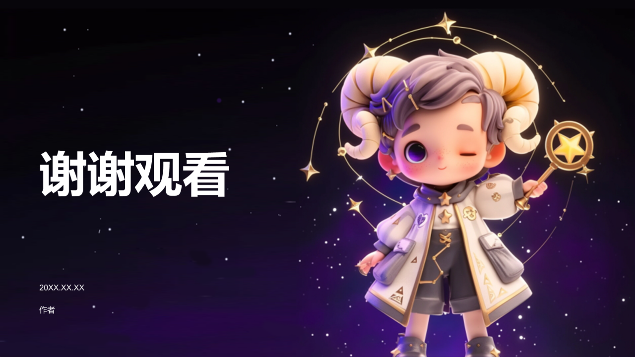 十二星座之白羊座介绍PPT主题