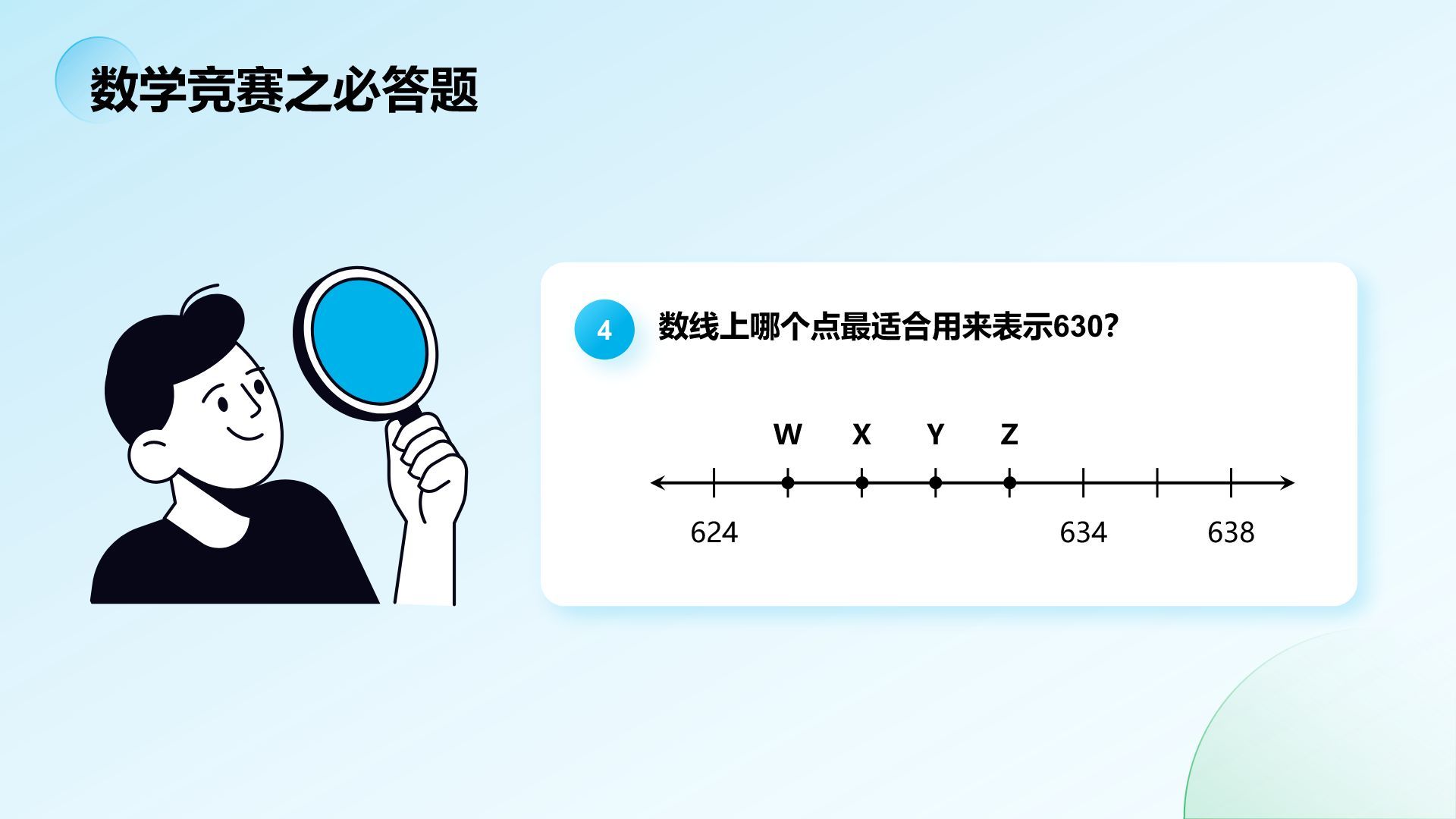 蓝色简约风大学生数学竞赛方案PPT模板