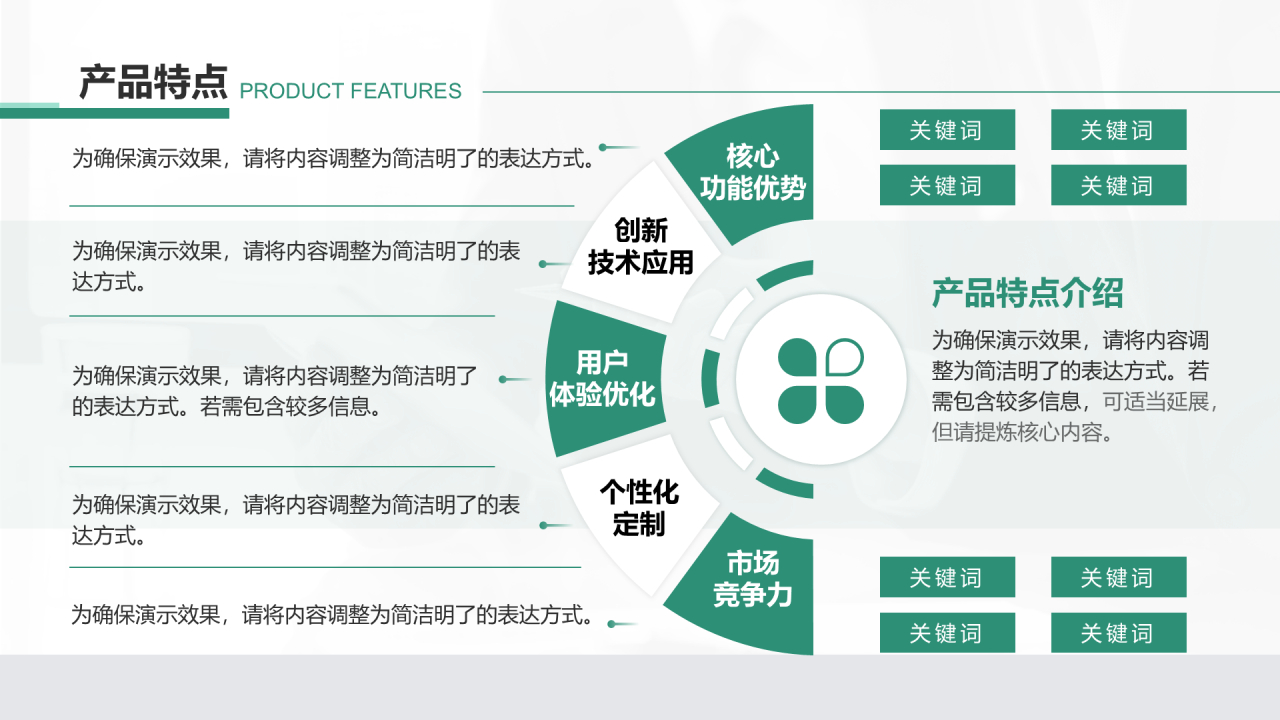 创意风企业宣传PPT层次结构