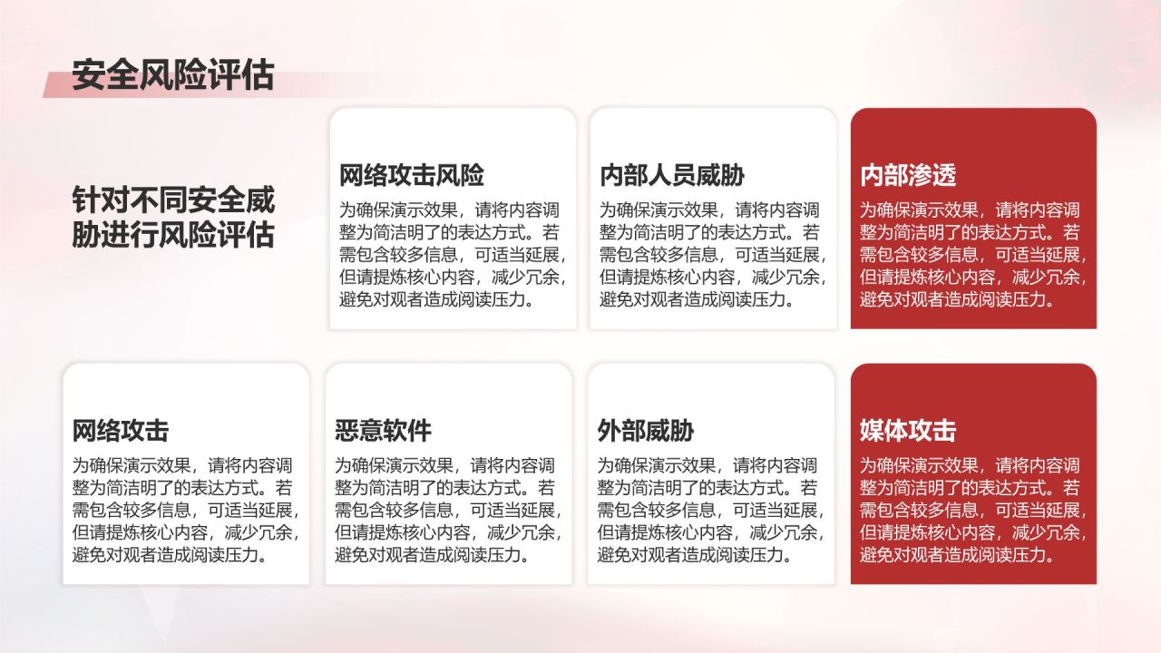 红色党政风政府机关国家安全工作指南PPT模板