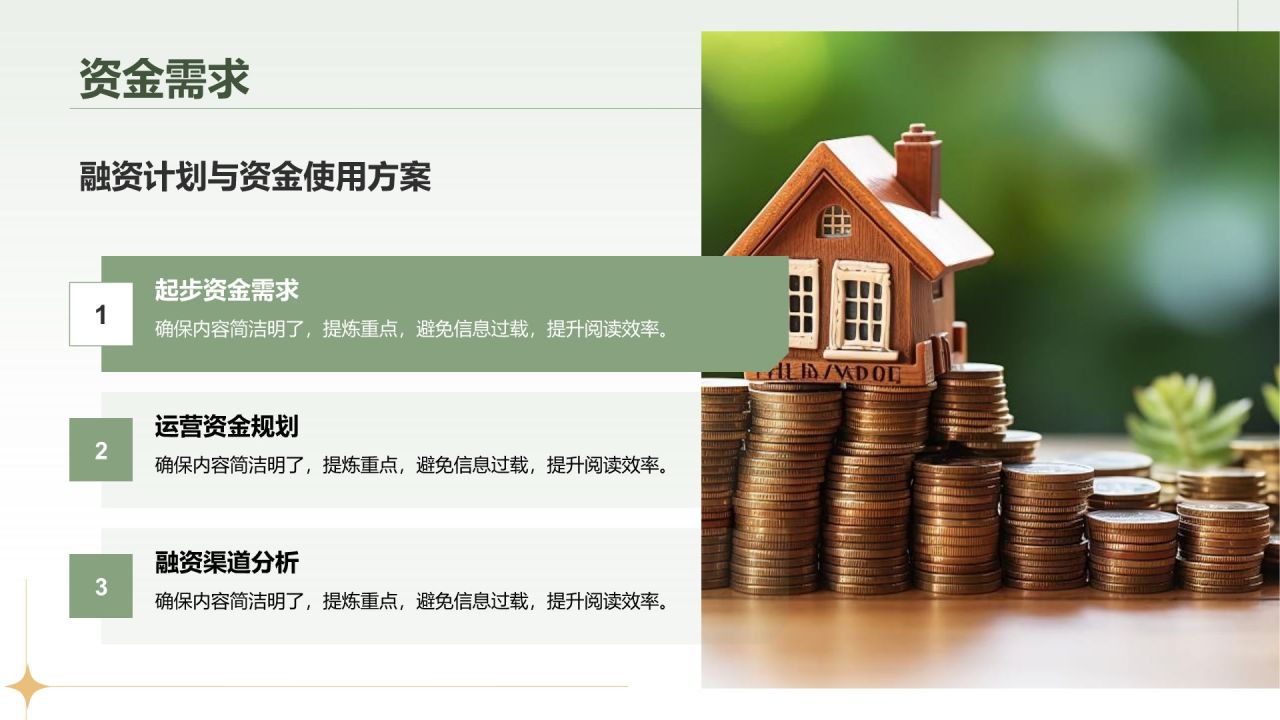 绿色复古风服装商业计划书PPTPPT模板