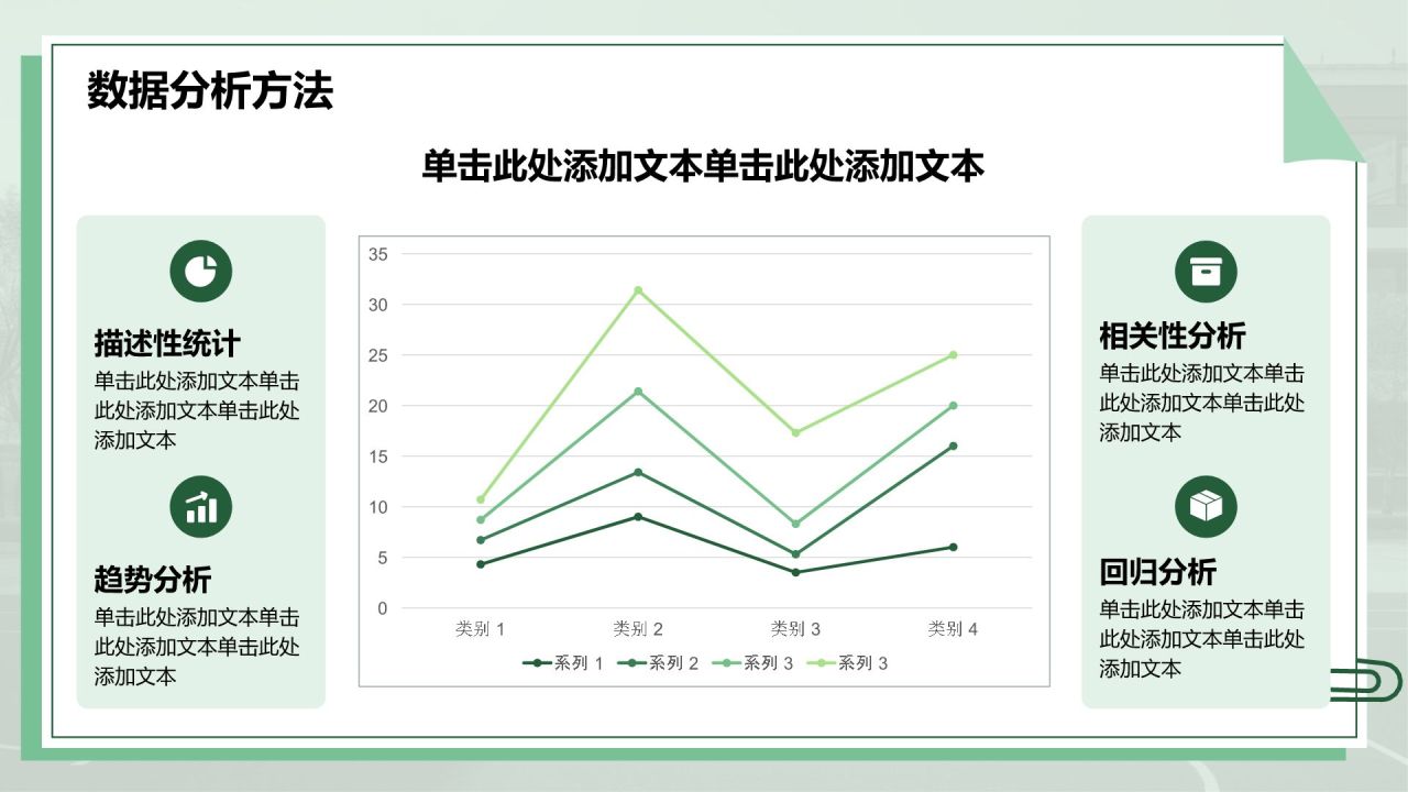 绿色简约风本科生毕业论文汇报PPT模板