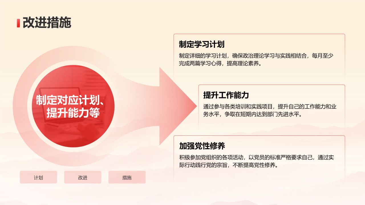 红色党政风入党申请答辩汇报PPTPPT模板