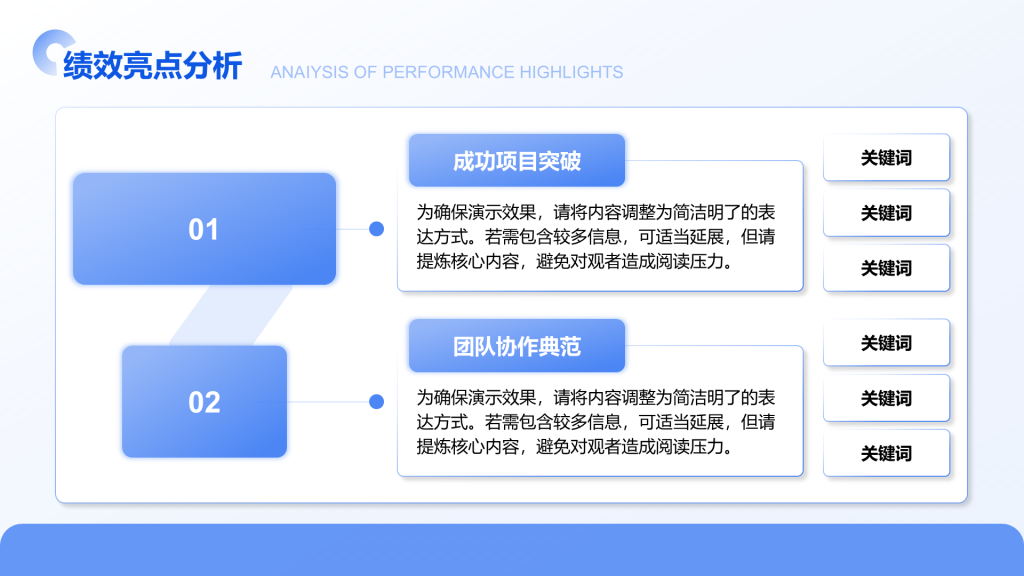 创意风工作总结汇报PPT棱锥