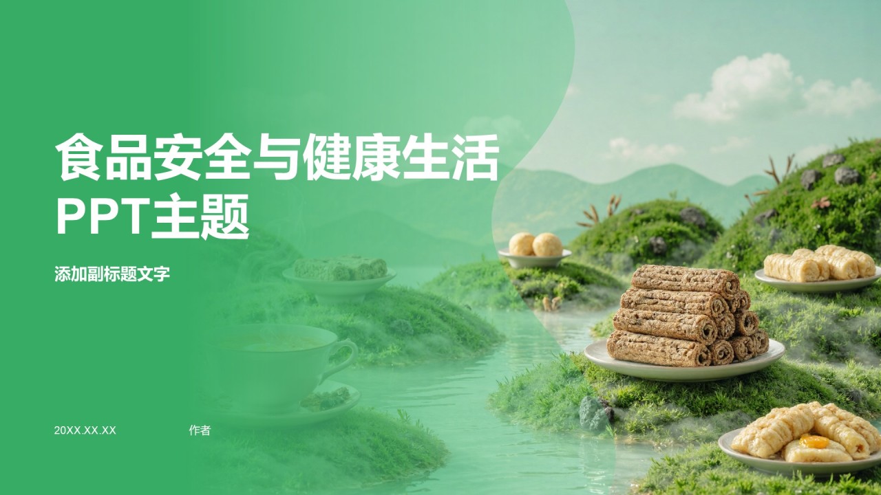 食品安全与健康生活PPT主题