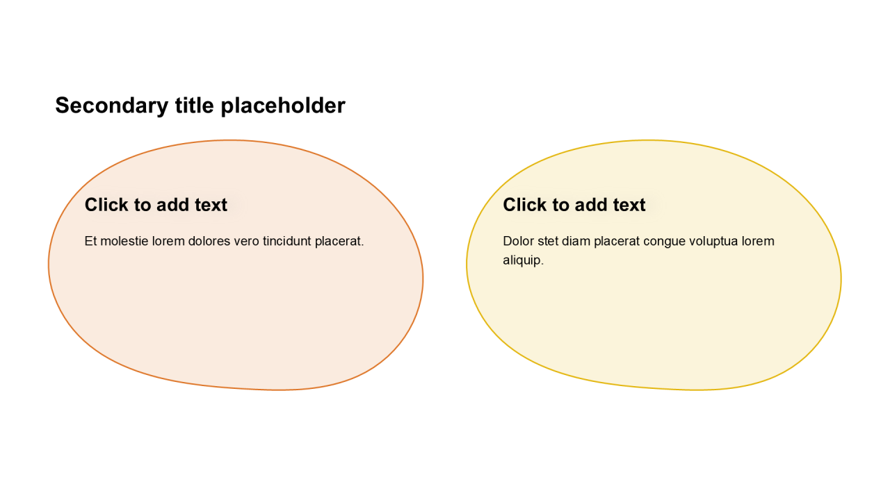 卡通风纯文字列表