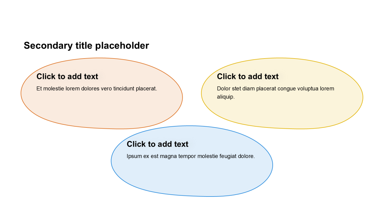 卡通风纯文字列表