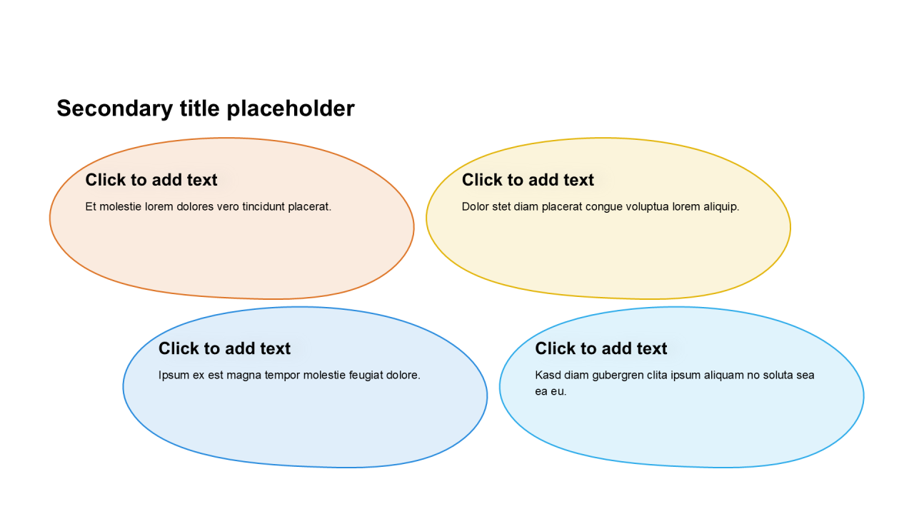 卡通风纯文字列表