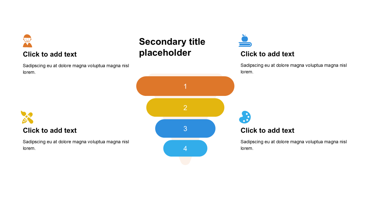 卡通风纯文字列表